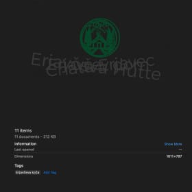 Erjavčeva mountain hut logo