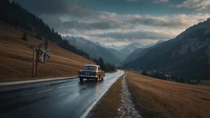 Condizioni stradali in tempo reale al Passo di Vršič