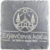 Logo della capanna Erjavčeva in pietra 2025 (LCST-27-S3)