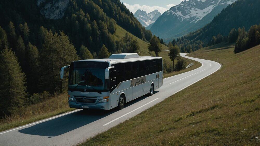 Autobus Trasporto pubblico a Vršič nella stagione 2025