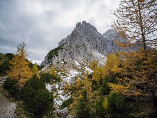 Erjavčeva koča - Slemenova špica - Sleme