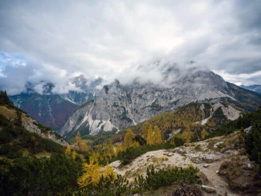 Erjavčeva koča - Slemenova špica - Sleme